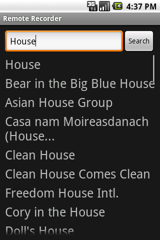 Remote Recorder 03 Your search results
