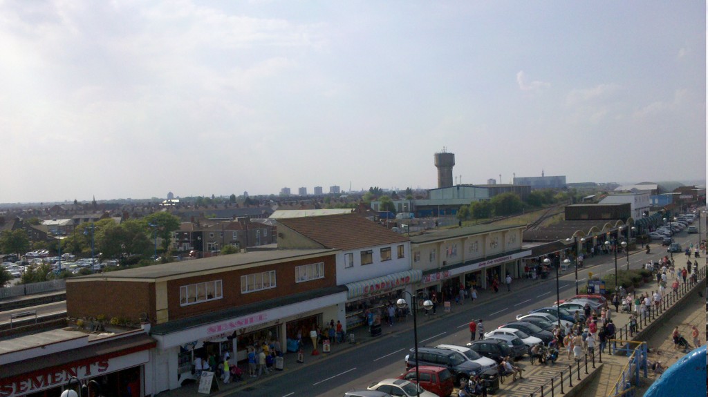 Cleethorpes from the big wheel