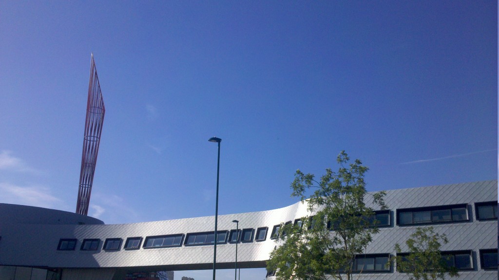 Aspire Tower and Sir Colin Campbell building Aspire Tower and Sir Colin Campbell building