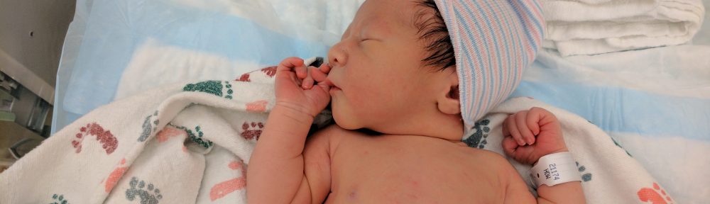 Jake with his hands up